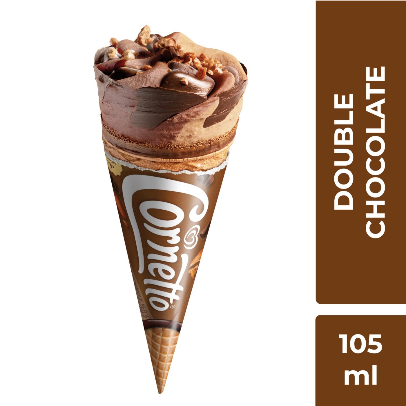 CORNETTO DOUBLE CHOCOLATE 105ML