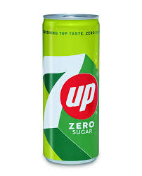 7UP CAN ZERO SUGAR 250ML
