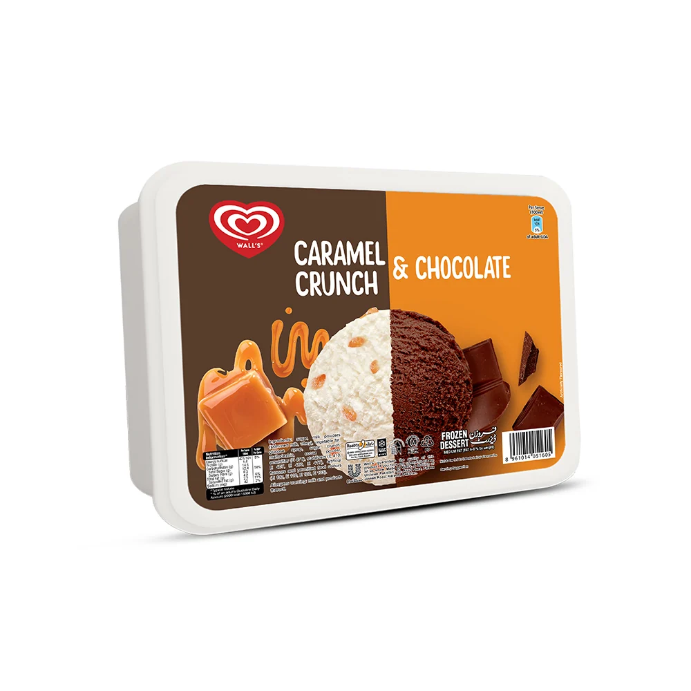BUCKET CARMEL AND CHOCOLATE 1400ML